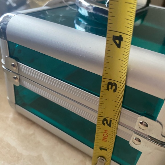 Makeup jewelry tool case teal - Picture 6 of 6